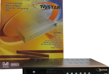 ����� �� �������� ������������� ��������� TV STAR DVB-T MPEG-2/MPEG-4 H.264